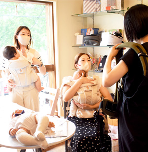 エルゴベビー講習会の様子