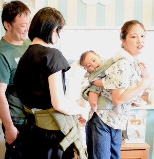 エルゴベビー講習会の様子