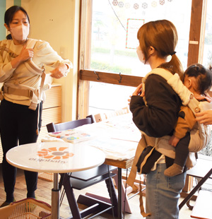 エルゴベビー講習会の様子