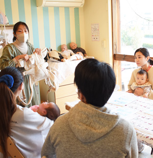 エルゴベビー講習会の様子