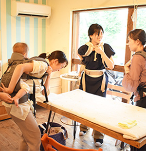 エルゴベビー講習会の様子