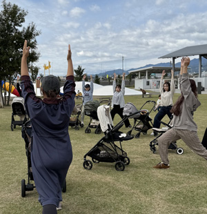 バギーヨガの様子①