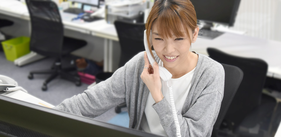 カスタマーサービススタッフインタビュー