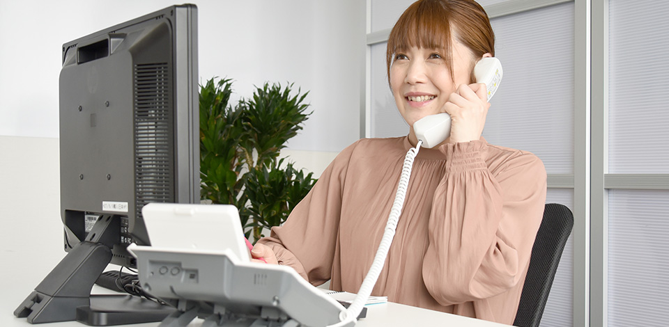 一般事務売スタッフインタビュー